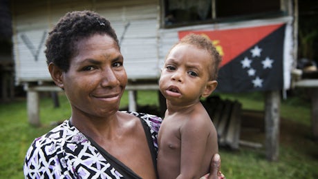 Mother and child in papua new guinea - pacific partnership   roderick eime flickr