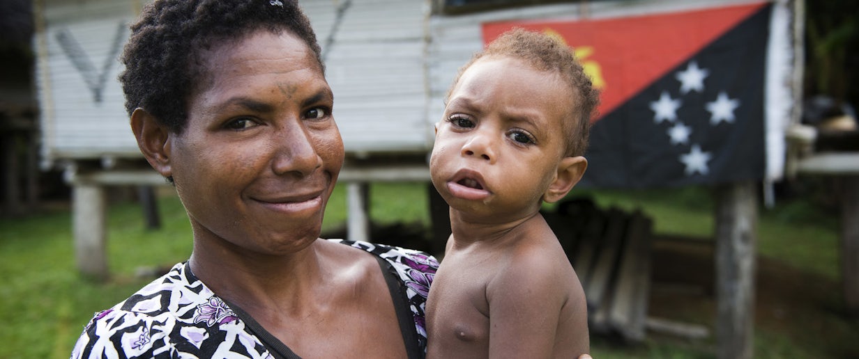 Mother and child in papua new guinea - pacific partnership   roderick eime flickr