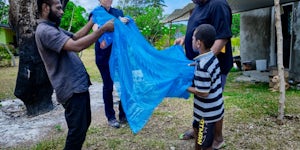 Vanuatu moh nets distribution
