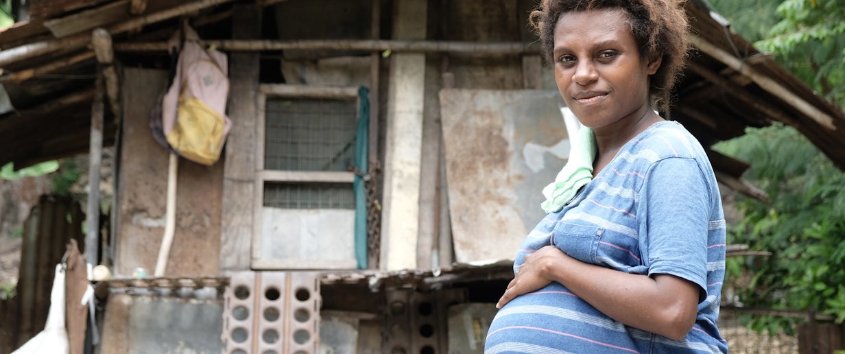 Pregnant women in Papua New Guinea are vulnerable to malaria. Photo credit: UNFPA Patrick Rose