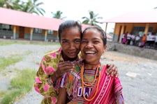 Mother and daughter in Timor-Leste © Josh Estey / CARE