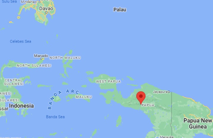 Map of papua indonesia (2)