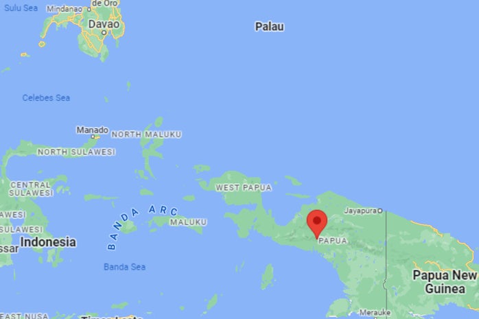 Map of papua indonesia (2)