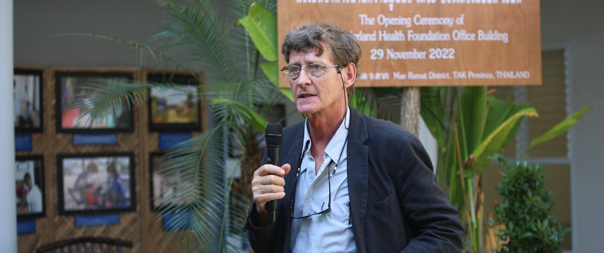 Professor François Nosten, Director of the Shoklo Malaria Research Unit. Photo credit: SMRU